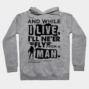 Joan of Arc Henry VI Shakespeare Quote Hoodie